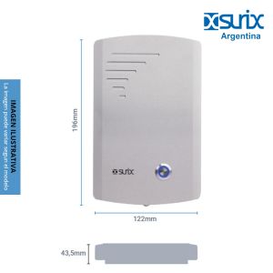 FRENTE ANTIVANDALICO IP ACCESS SURIX 1 PULSADOR - Vista 3